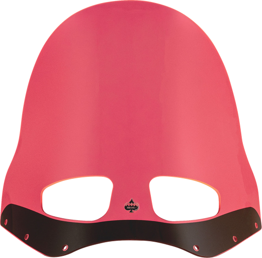 Klock Werks 15" Flare Pink Ice Vented Road Warrior Fairing Motorcycle Windshield