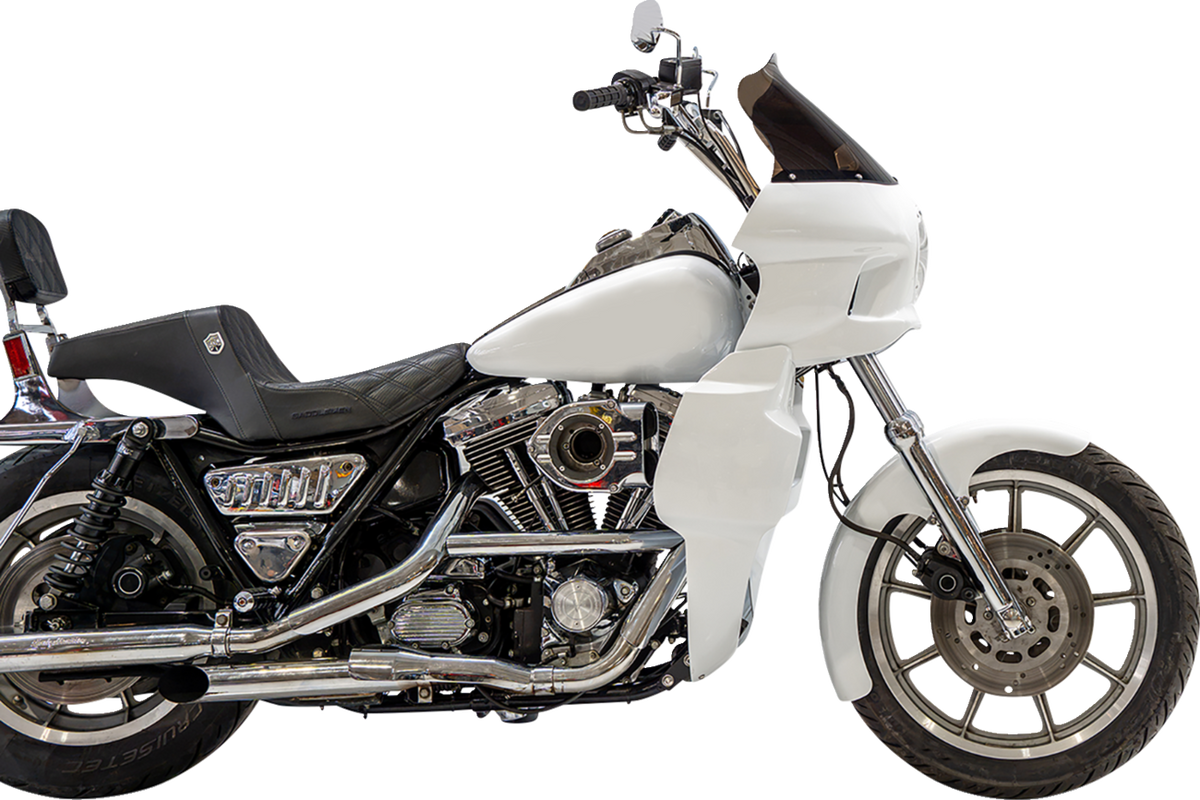 Klock Werks Kolor Flare 12.5" Bronze Windshield fits Saddlemen S-RT Mini Fairing