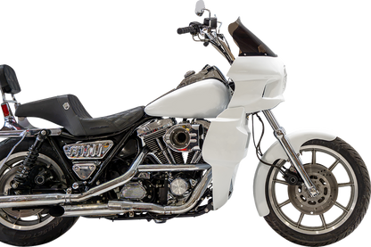 Klock Werks Kolor Flare 12.5" Bronze Windshield fits Saddlemen S-RT Mini Fairing