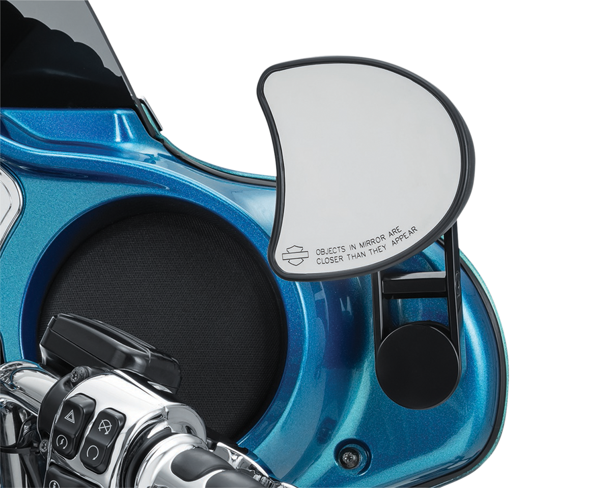 Kuryakyn 6576 Adjustable Fairing Drop Mirror Mounts 2006-2013 Harley Touring
