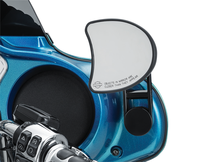 Kuryakyn 6576 Adjustable Fairing Drop Mirror Mounts 2006-2013 Harley Touring