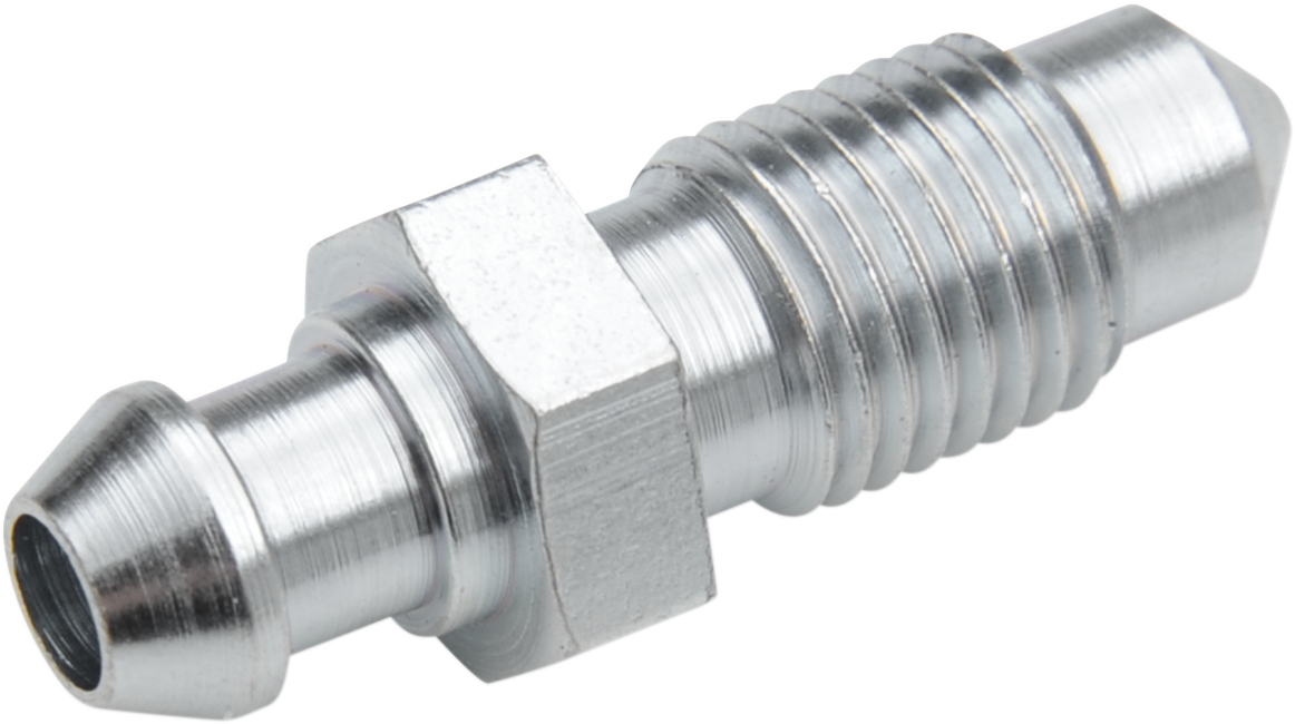 Goodridge 3/8"-24 Steel Front/Rear Brake Bleeder Nipple for 1977-2017 Harley