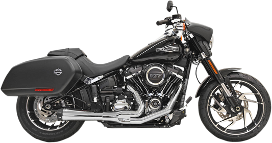 Bassani Road Rage 2-1 Exhaust for 2018-2022 Harley Softail Sport Glide Low Rider