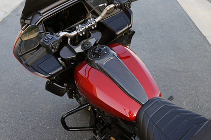 Arlen Ness Carbon Fiber Tank Dash Panel fits 2023-2026 Harley Street Road Glide