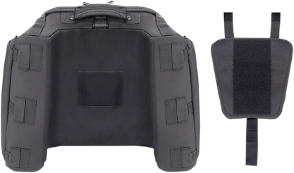 Saddlemen Tactical Black Universal Motorcycle Rear Tail Bag Harley Davidson
