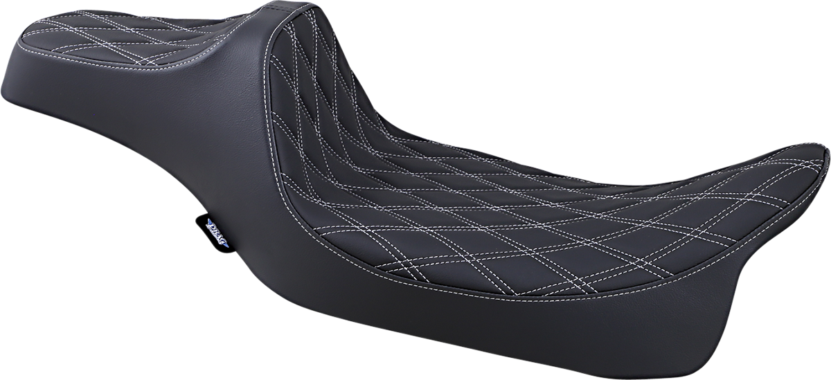 Drag Specialties Predator III Extended Reach Seat fits 2008-2024 Harley Touring