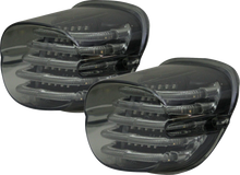 Custom Dynamics ProBEAM Smoke Squareback LED Taillights 2009-25 Harley Tri Glide