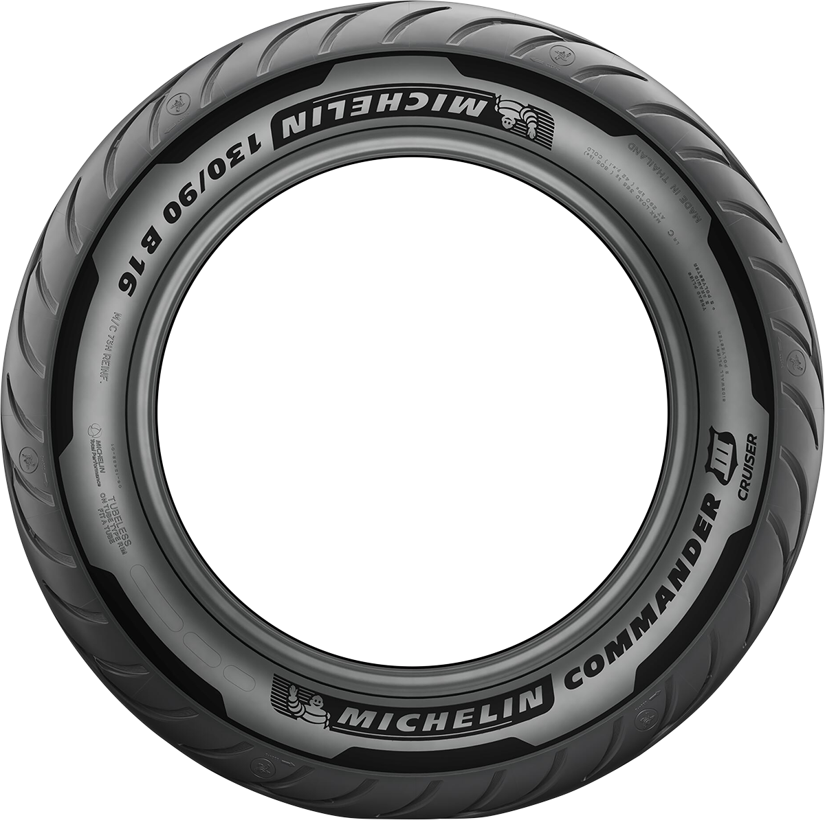 Michelin Commander III 130/90B16 Blackwall 73H Front Motorcycle Cruiser Tire