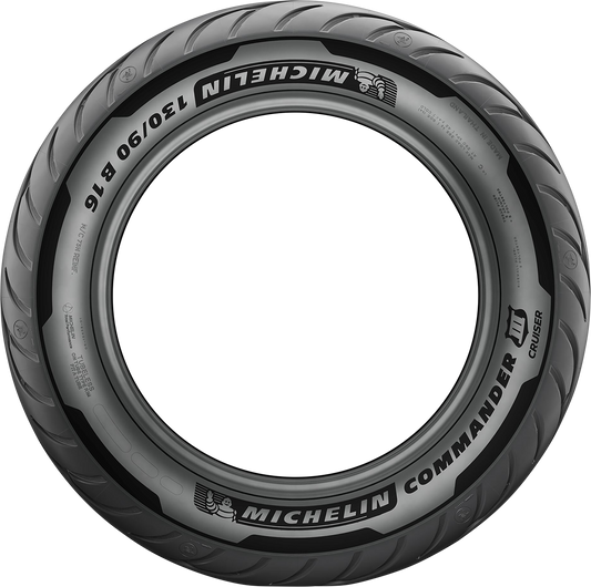 Michelin Commander III 130/90B16 Blackwall 73H Front Motorcycle Cruiser Tire