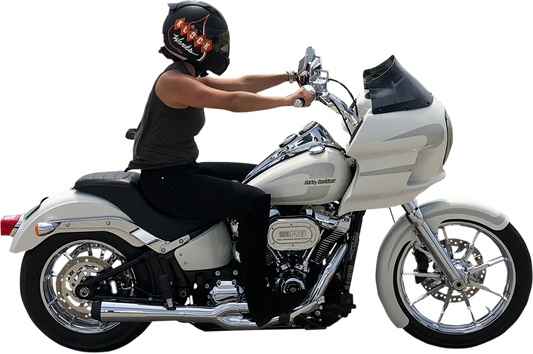 Klock Werks Wrapper 19" Front Fender for 2018-2023 Harley Softail FXLR Low Rider