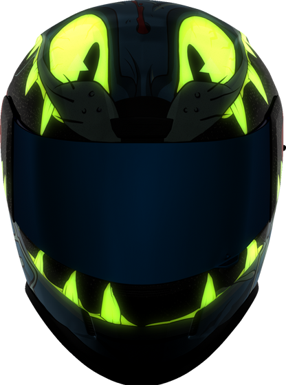 Icon Airform 9 Lives Blue MIPS Full Face Unisex Adult Street Motorcycle Helmet