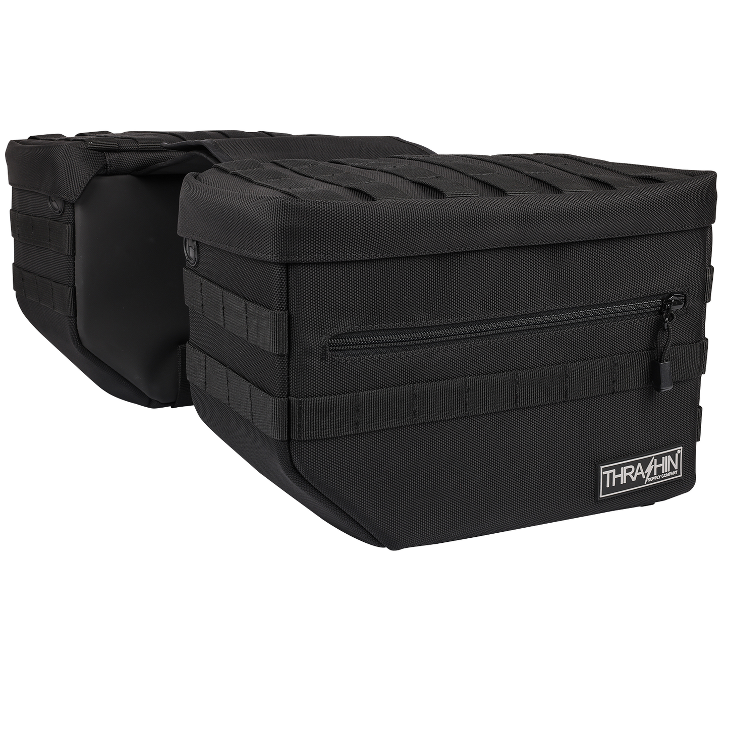 Thrashin Escape Storage Saddlebags for 1982-2023 Harley Softail Dyna TSB-0007