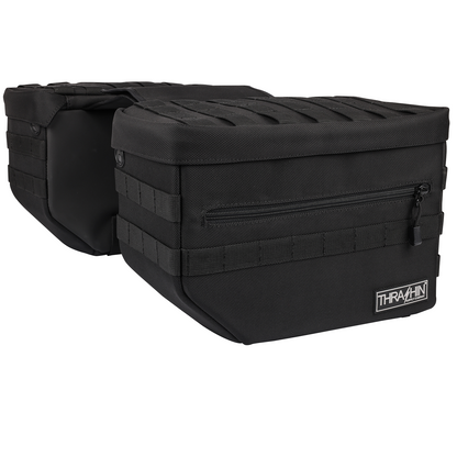 Thrashin Escape Storage Saddlebags for 1982-2023 Harley Softail Dyna TSB-0007