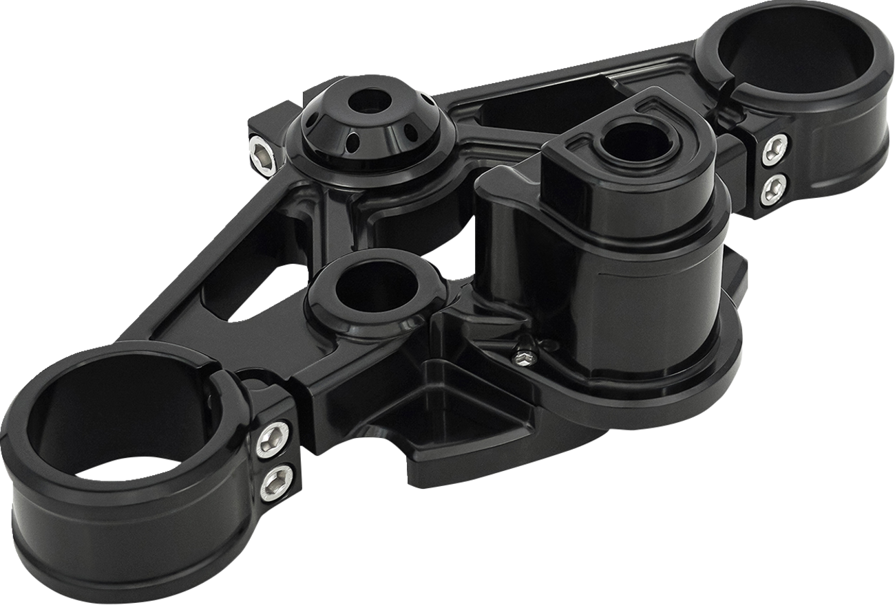 Arlen Ness Black Top Triple Tree Kit for 2024-26 Harley Road Glide FLTRX 130-014