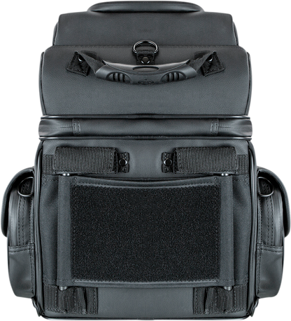 Saddlemen BR1800D Black Rear Motorcycle Sissy Bar Bag Luggage fits Harley