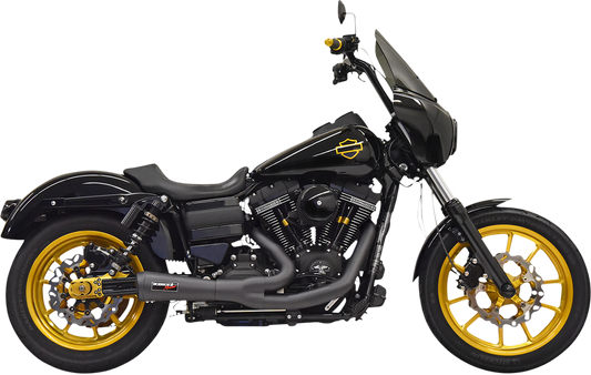 Bassani Ripper 2:1 Exhaust System fits 2006-2017 Harley Dyna FXDB FXDL FXDWG