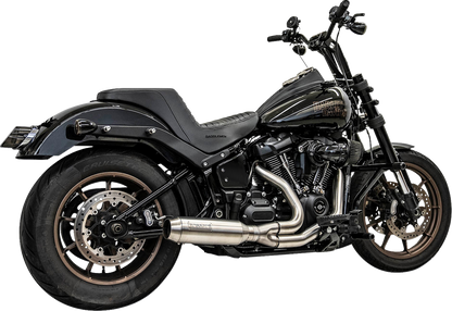 Bassani Road Rage III 2-1 Exhaust System Superbike Muffler 18-24 Harley Softail