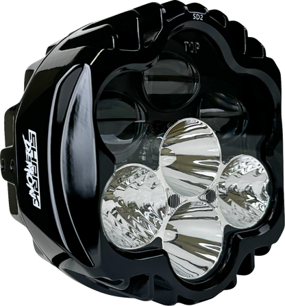 Custom Dynamics Shark Demon Performance LED Headlight 1994-2023 Harley Touring