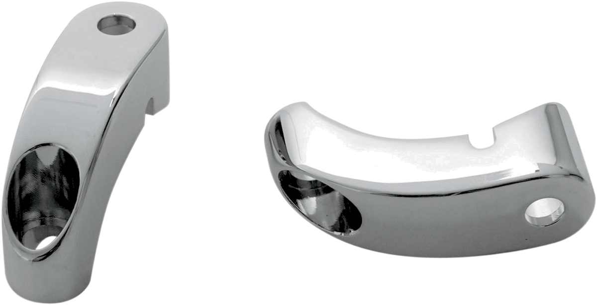 Arlen Ness Chrome Custom Turn Signal Mounts 87-19 Harley Dyna Sportster FXR XLH