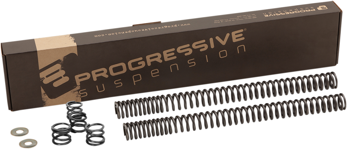 Progressive 49mm Front Fork Spring Kit fits 2014-2024 Harley Touring Models