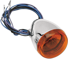 Chris Products Chrome Rear Bullet Turn Signal for 1986-2003 Harley Softail Dyna