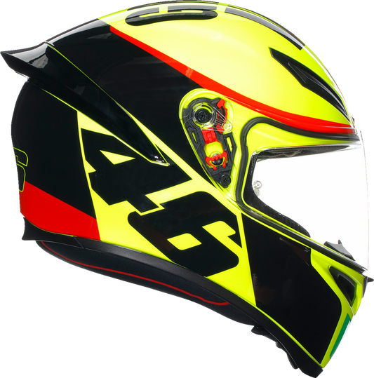 AGV K1 S Grazie Vale Yellow Unisex Adult Motorcycle Street Full Face Helmet
