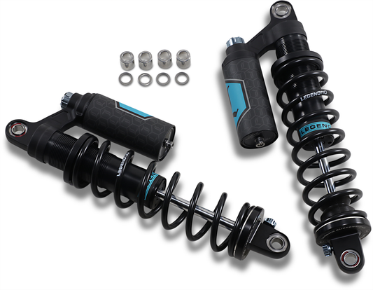Legend Revo ARC 14" Heavy Duty Rear Shocks 2004-2022 Harley Sportster XLC XLR