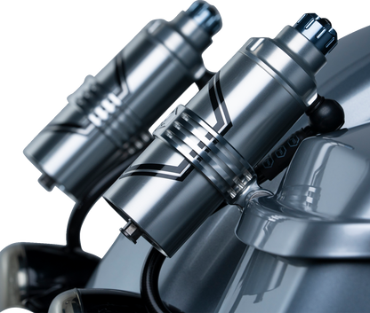 Legend REVO ARC Clear Remote Reservoir External Mount Kit 2014-24 Harley Touring