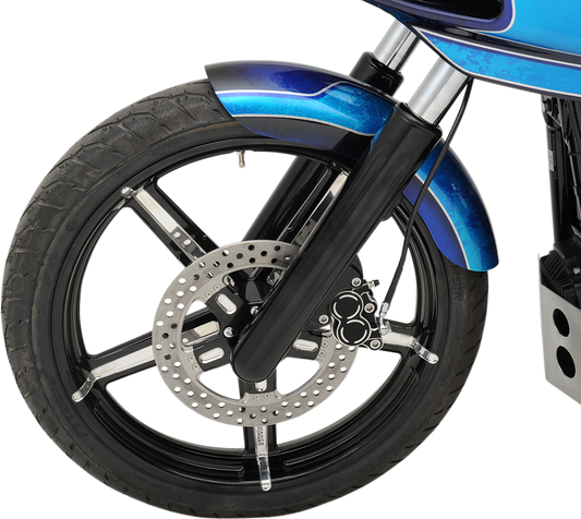 Drag Specialties Adapts FLSTF Fat Boy Front Fender to 2014-2020 Harley Touring