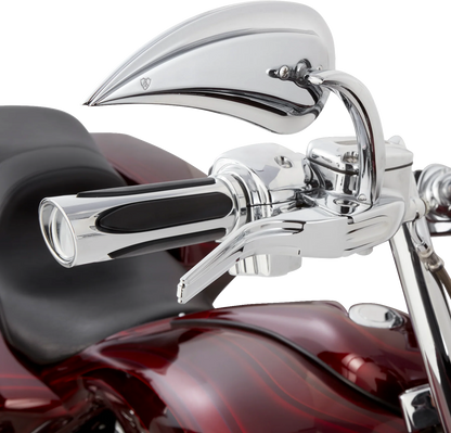 Arlen Ness Deep Cut Comfort Handlebar Hand Grips 23-24 Harley Road Street Glide
