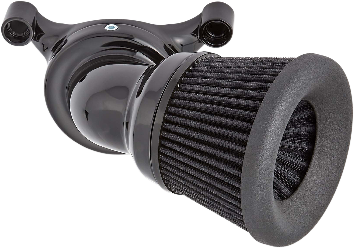 Arlen Ness Velocity 65° Black Air Filter Kit for 1999-17 Harley Touring Softail
