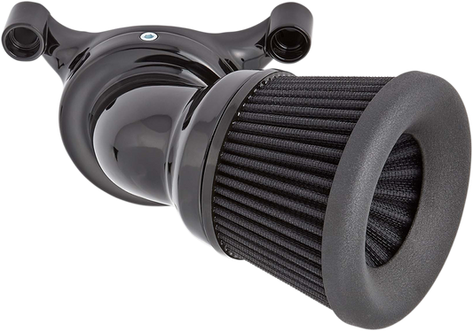 Arlen Ness Velocity 65° Black Air Filter Kit for 1999-17 Harley Touring Softail