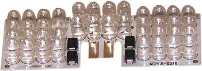 Custom Dynamics Red LED Front Fender Tip Light Board 1983-2017 Harley Touring