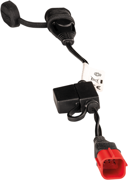 Tecmate Optimate Euro5 European 6 Pin Motorcycle Battery Charger Cord Adapter