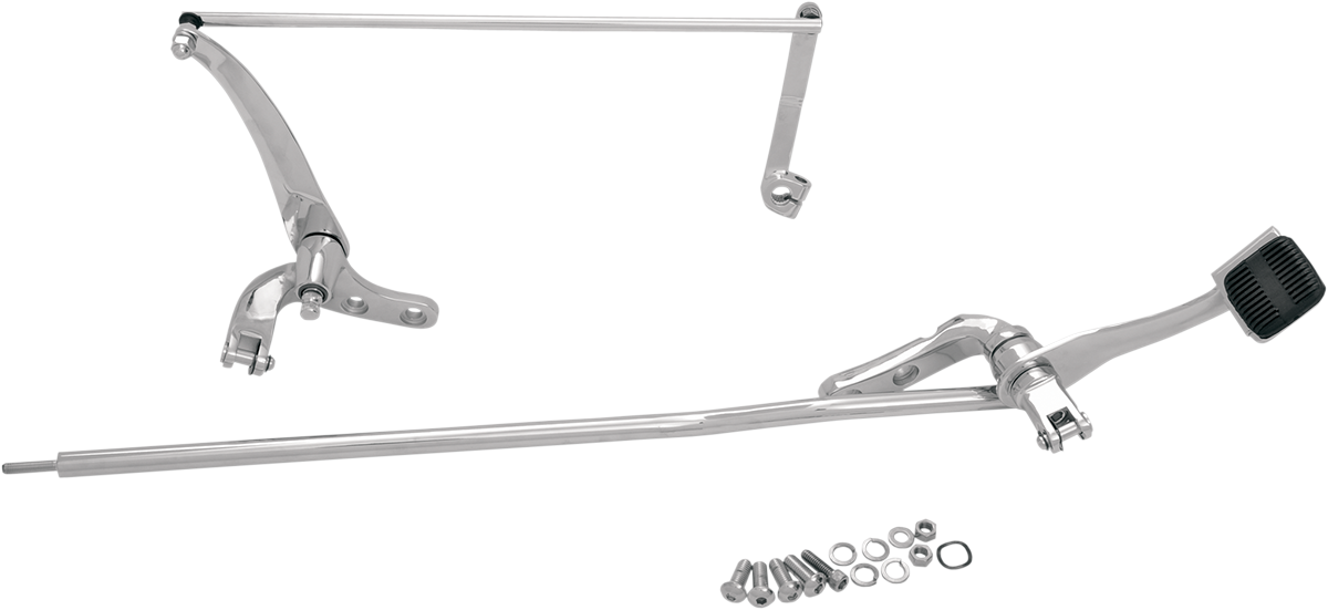 Drag Specialties Chrome Forward Controls for 2006-2017 Harley Dyna Street Bob