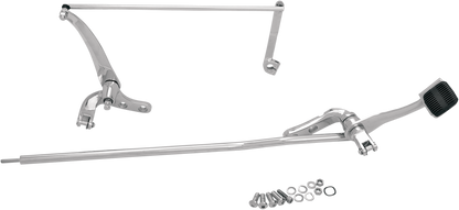 Drag Specialties Chrome Forward Controls for 2006-2017 Harley Dyna Street Bob