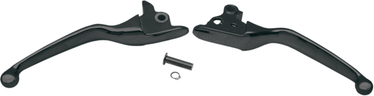Drag Specialties Wide Blade Handlebar Lever Set 2008-2013 Harley Touring Models