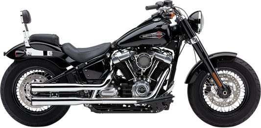 Cobra Chrome RPT Motorcycle Slip On Mufflers 2018-2022 Harley Softail FLDE FLHCS