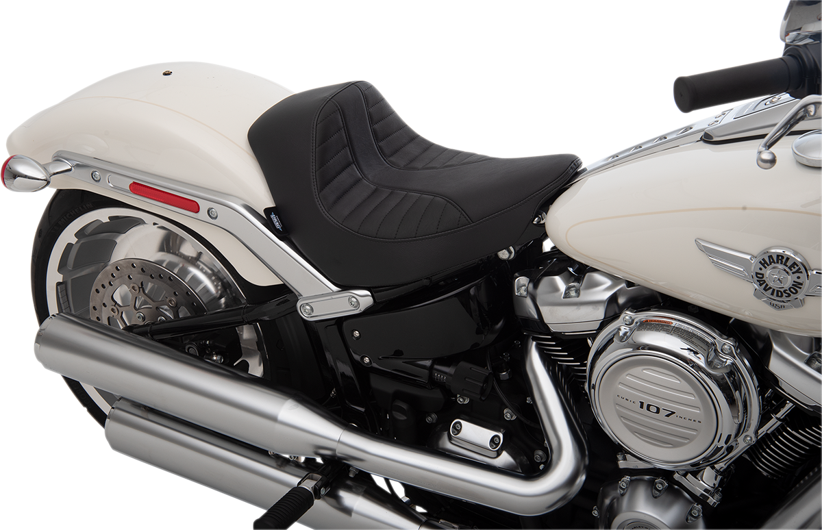 Drag Specialties Scorpion Solo Seat for 2018-23 Harley Davidson Softail Fat Boy