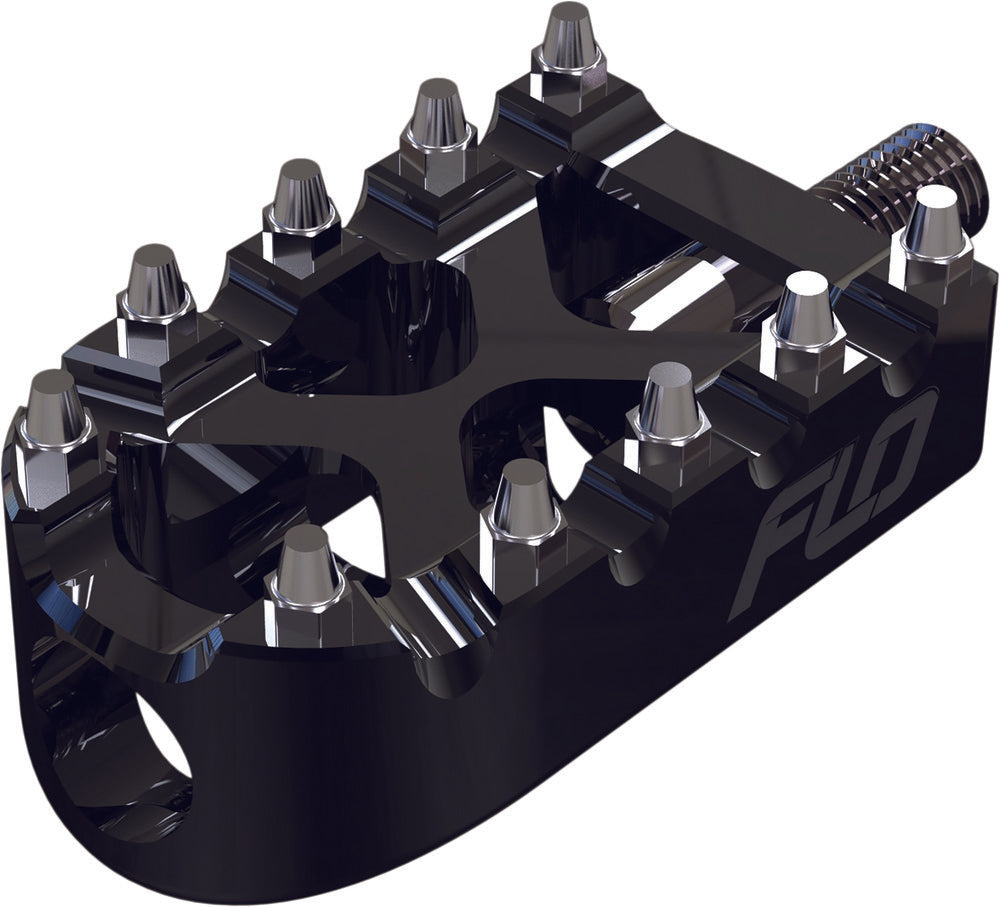 Flo Black Moto Style Shift Peg 55-19 Harley Dyna Touring Softail Sportster FLHX