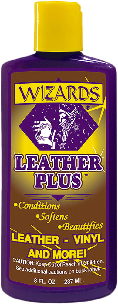 Wizards 8oz  Leather Plus Universal Motorcycle Seat Saddlebag Apparel Treatment