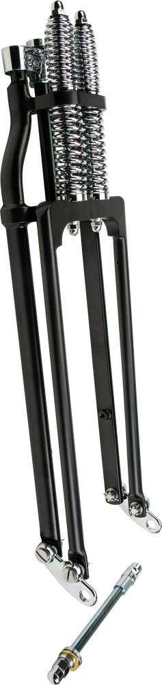Harddrive Standard Black Tapered Springer Motorcycle Front Fork Legs Harley