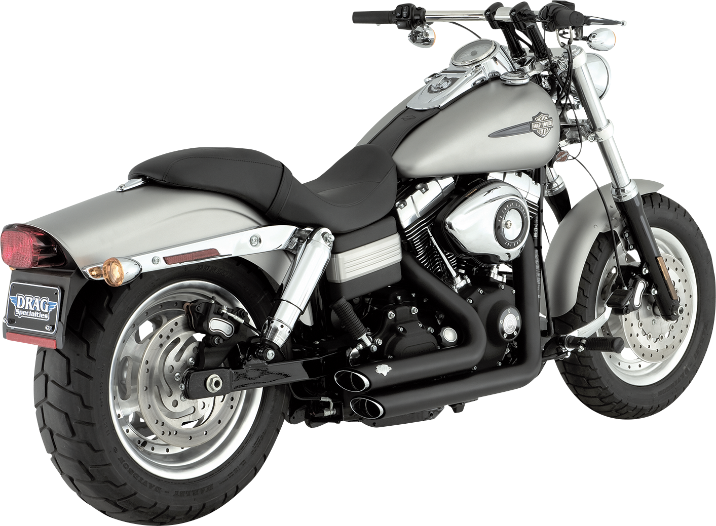 Vance & Hines Shortshots Staggered Exhaust System 2006-2011 Harley Dyna 47317