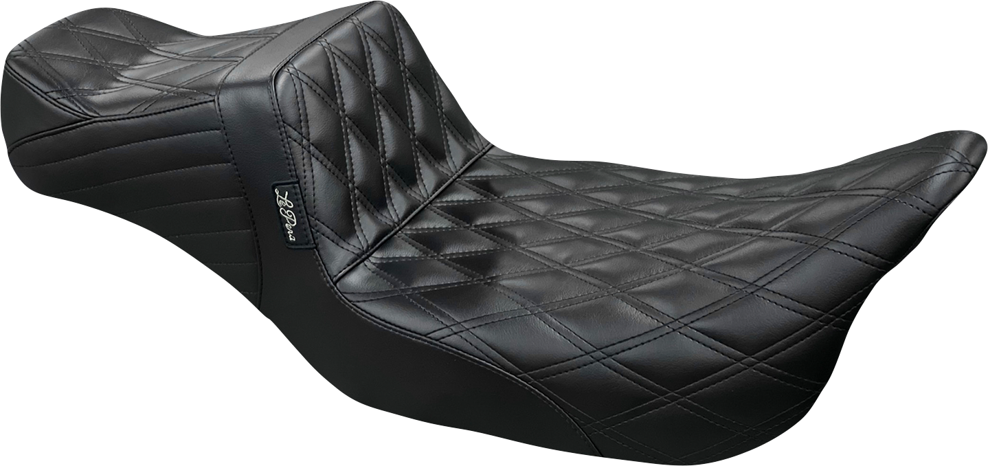 Le Pera Tailwhip Diamond Stitch Daddy Long Legs Seat 2008-2024 Harley Touring