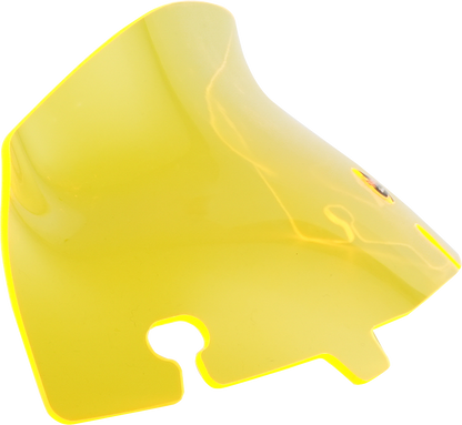 Klock Werks Flare 4" Yellow Fairing Windshield for 2014-2023 Harley Touring FLHX