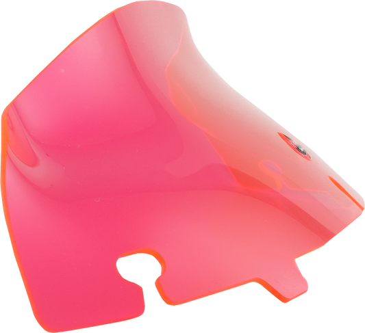 Klock Werks Pink Ice Flare 4" Red Fairing Windshield for 2014-23 Harley Touring