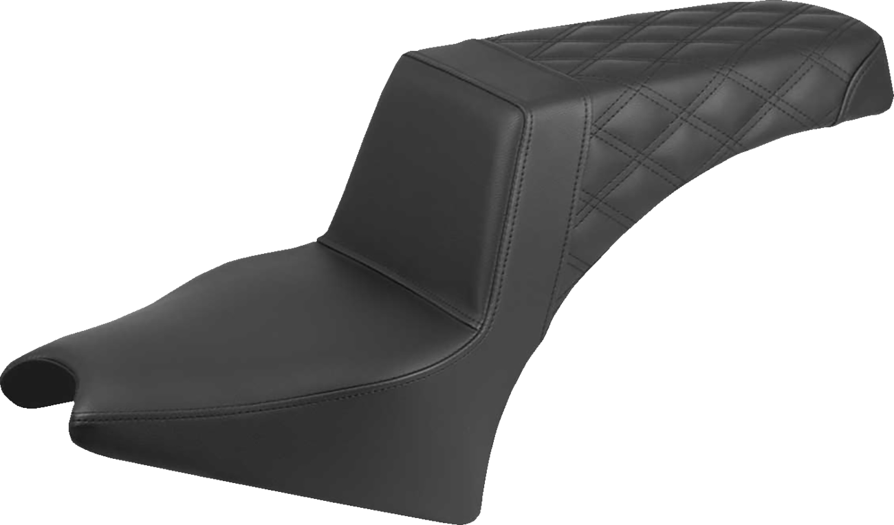 Saddlemen Step Up Rear Lattice Gelcore Seat fits 2025 Indian Scout Bobber Sport