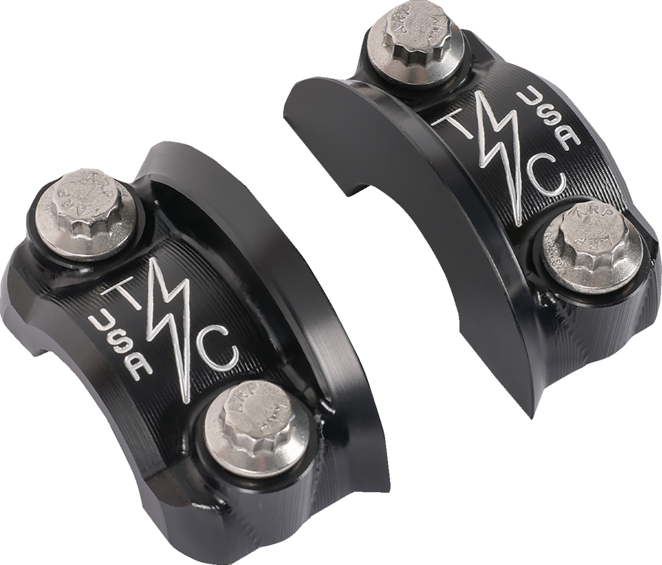 Thrashin Speedway Twice Cut 1" Handlebar Clutch Brake Perch Clamp Kit for Harley