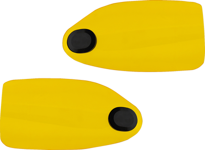 Klock Werks Yellow Kolor Flare Hand Guards for 14-25 Indian Challenger Chieftain