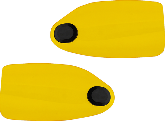 Klock Werks Yellow Kolor Flare Hand Guards for 14-25 Indian Challenger Chieftain